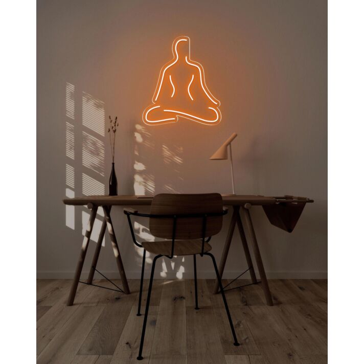 Meditate LED neon sign