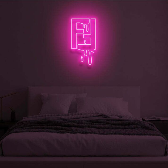 FENDI DRIP" LED neon sign
