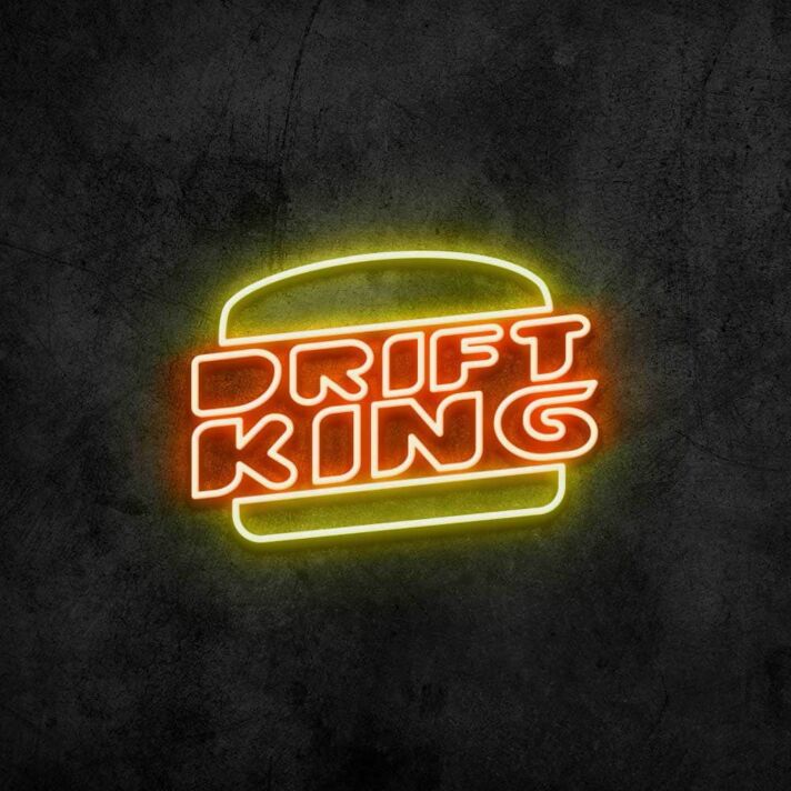 Drift King Neon Sign