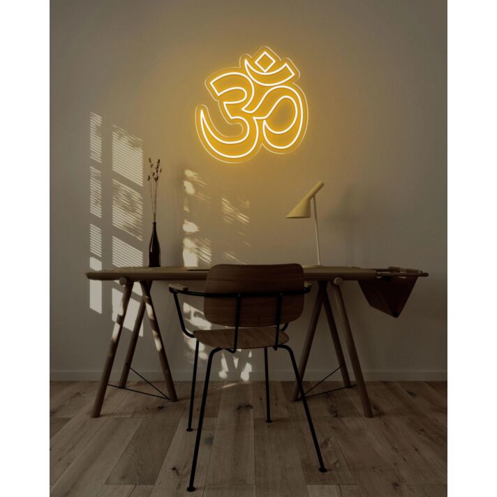 OM LED neon sign