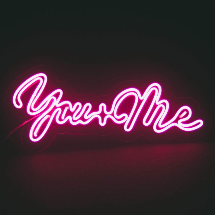 You Plus Me V1 Neon Sign