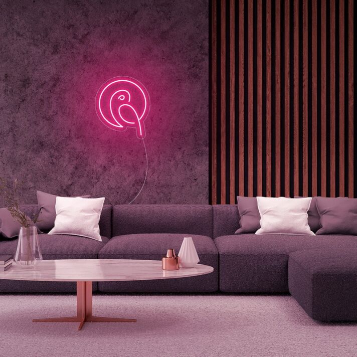 Mini Parrot Neon Sign