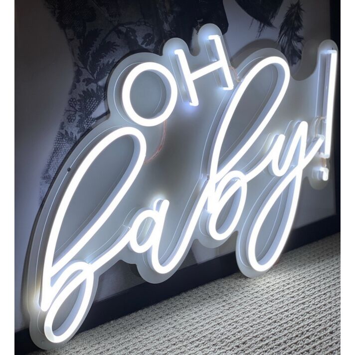 Oh Baby Neon Sign