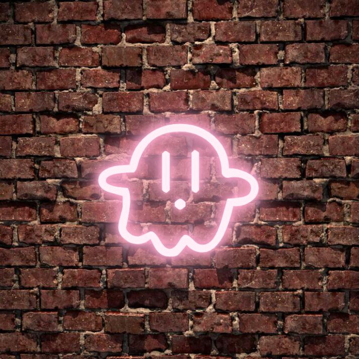 Little Ghost Neon Sign
