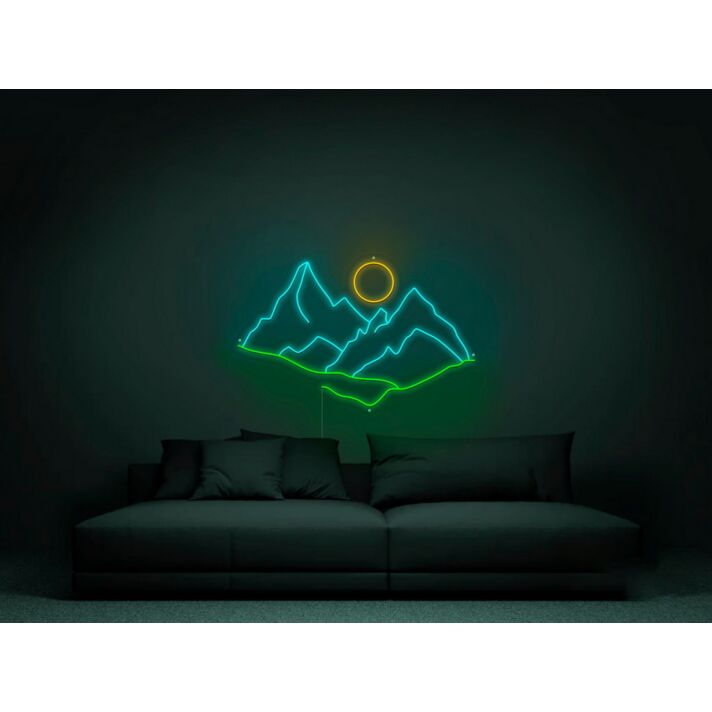 Mountain V2 Neon Sign