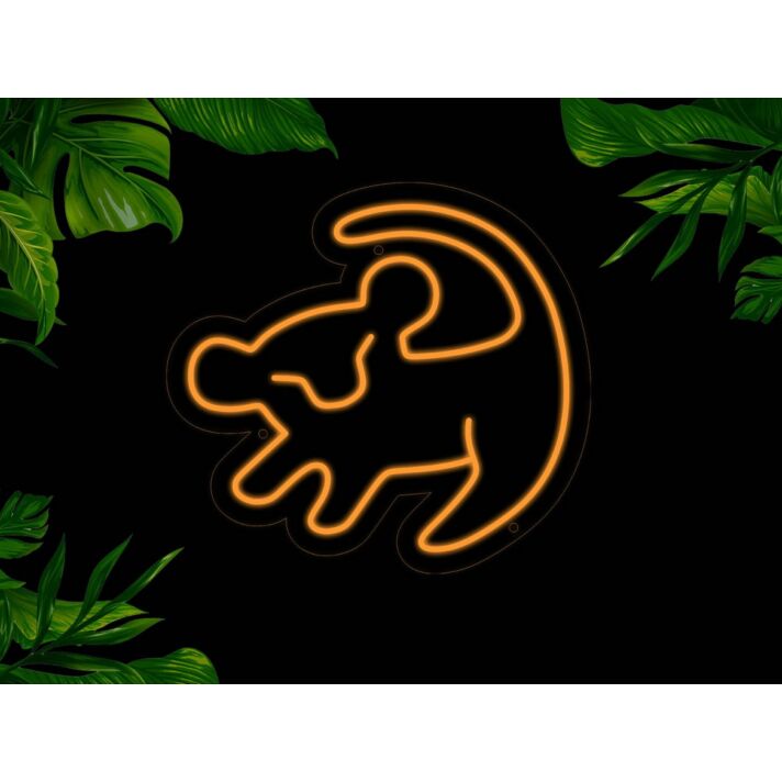 Cartoon Cat Neon Sign