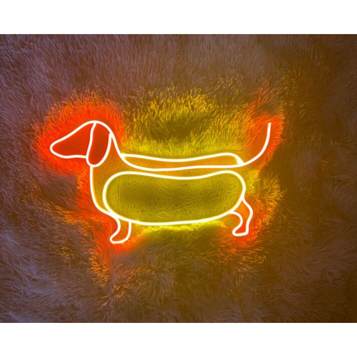 Sausage dog Dachshund Neon Sign
