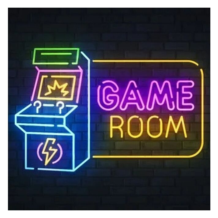 Game Room Arcade Neon Sign