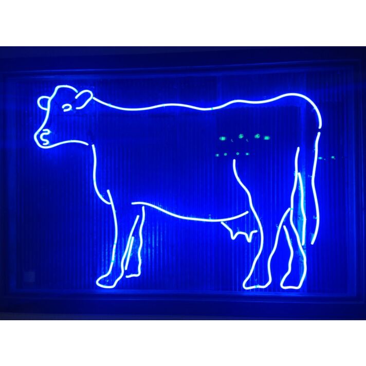Cow Neon Sign