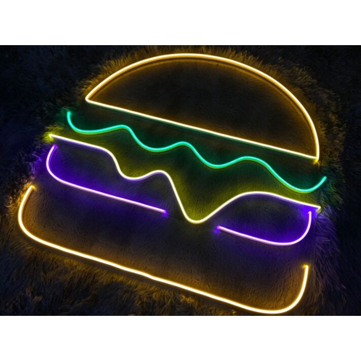 Burger V1 Neon Sign