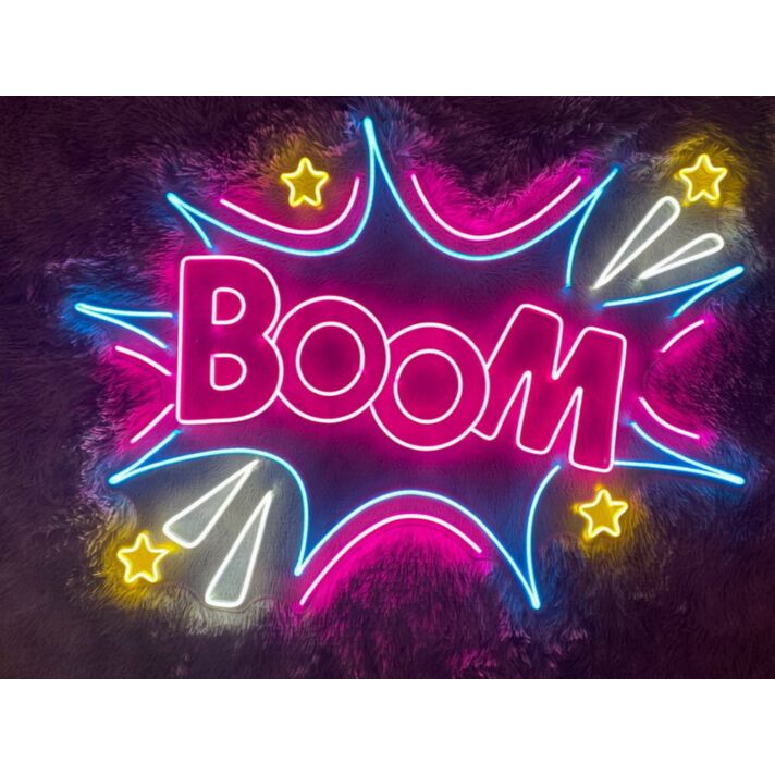Boom V1 Neon Sign