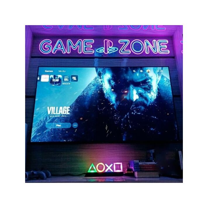 Playstation Game Zone Neon Sign