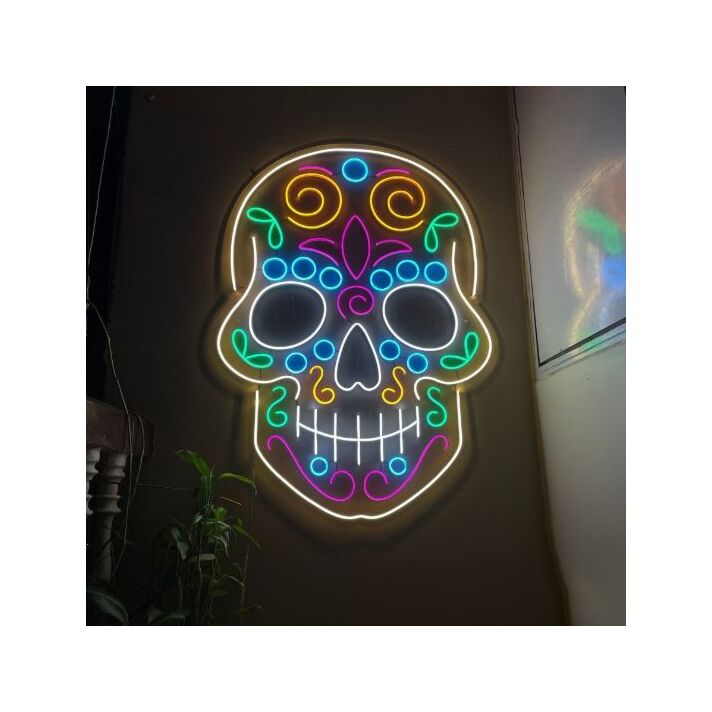 Skull Neon Sign