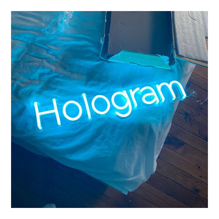 Hologram Neon Sign