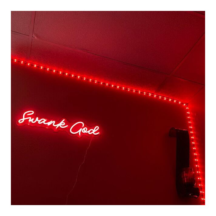 Swank God Neon Sign