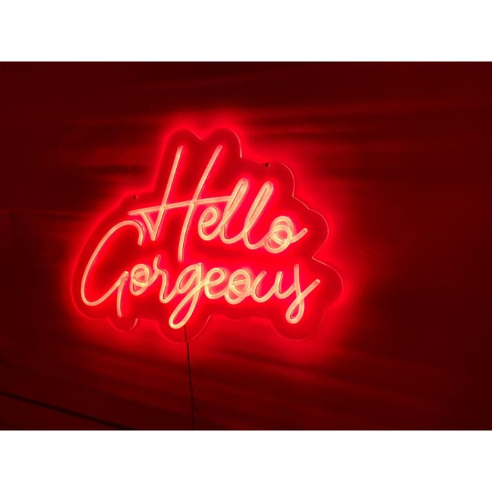 Hello Gorgeous Neon Sign