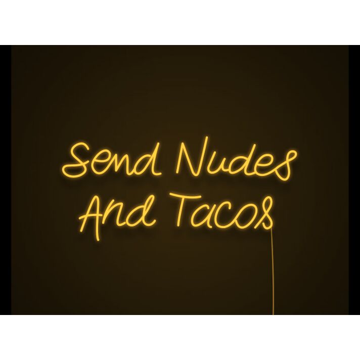 Send Nudes Neon Sign Wall Decoration