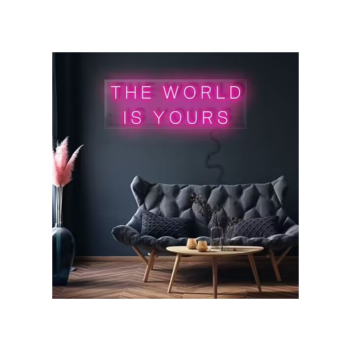 The Word Is Yours Neon Sign