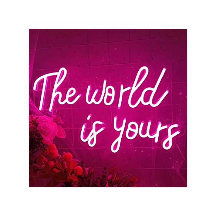 The Word Is Yours Neon Sign