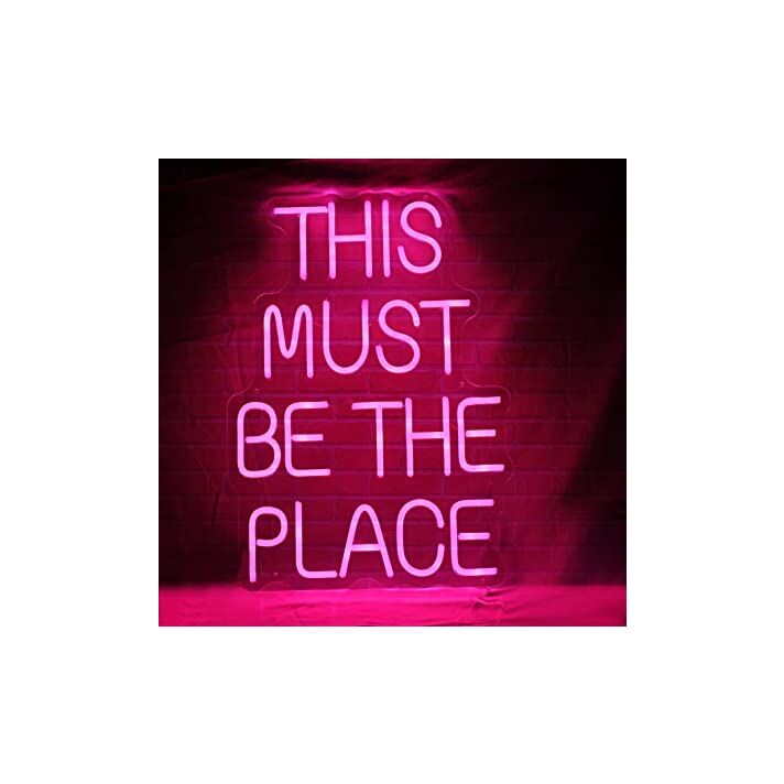 Neon This Must Be The Place Led Neon Sign