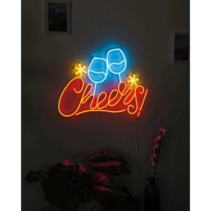 Cheers Wall Art Wall Neon Sign