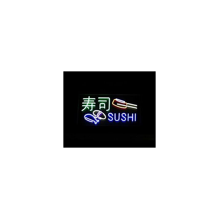 Sushi Fish Rice Japanese Food Neon Light Sign