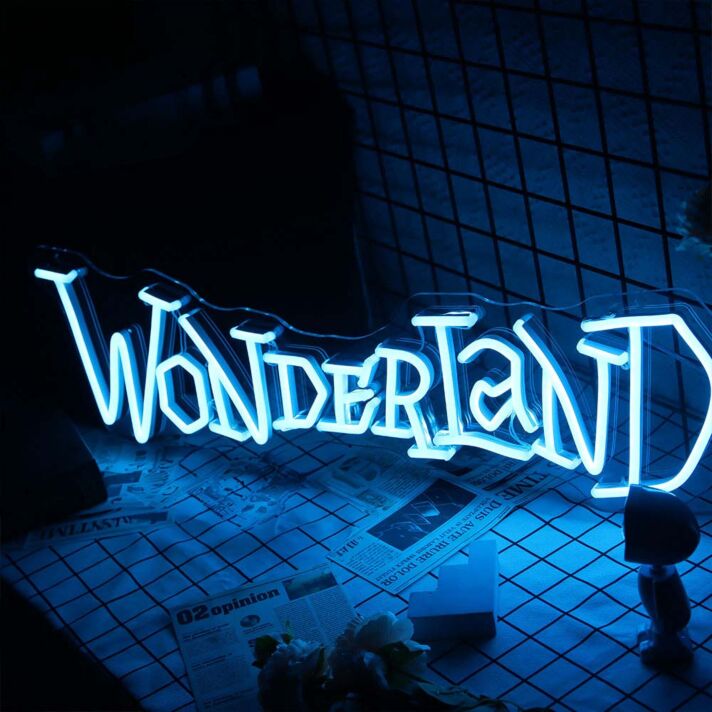 Wonderland Neon Sign
