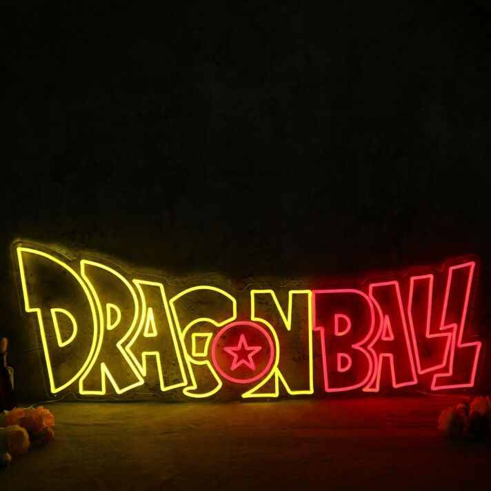Dragon Ball Logo Neon Sign
