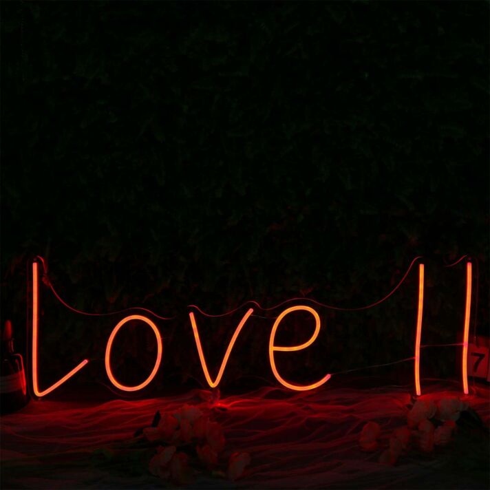 Love 11 Neon Sign