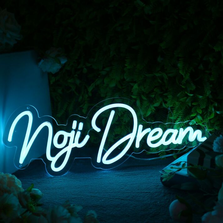 Noji Dream Blue Neon Sign