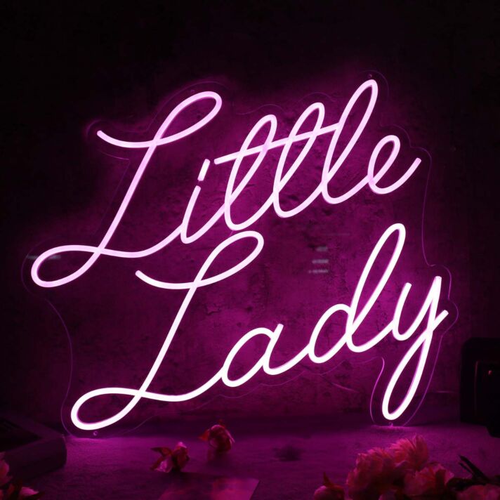 Little Lady Pink Neon Sign