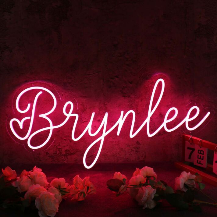 Brynlee Red Neon Sign