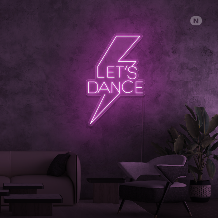 Customize Let's Dance Neon Signs