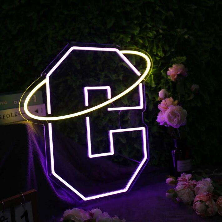Letter C Custom Neon Sign