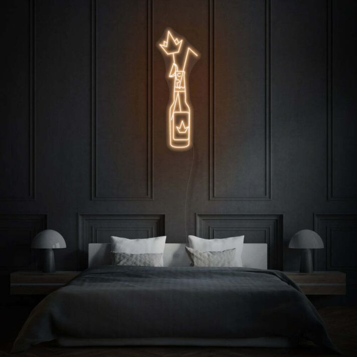 Corona Beer Neon Sign Relaxing Vibes in a Bottle