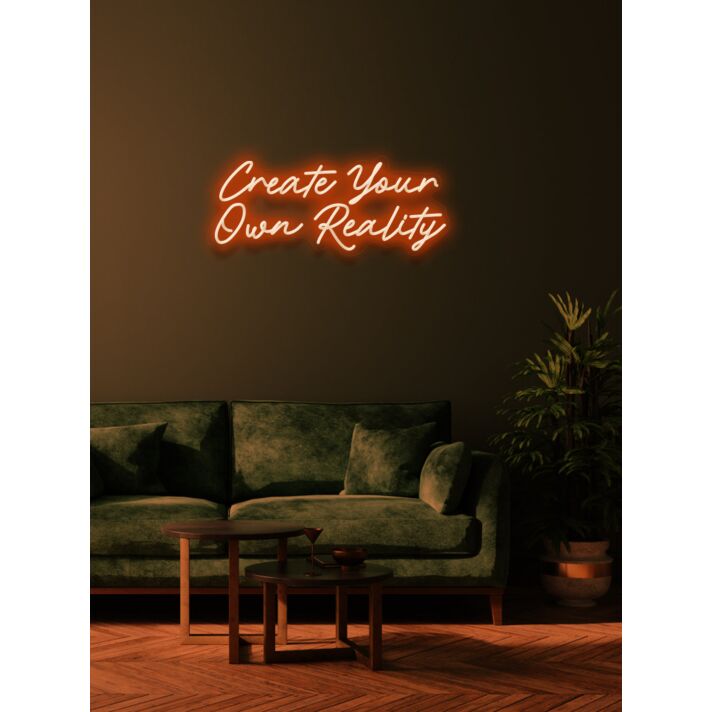 Create your own path Neon Light for Personal Journey and Creativity