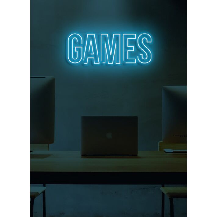Games Neon Celebrating the Joy and Entertainment of Gaming