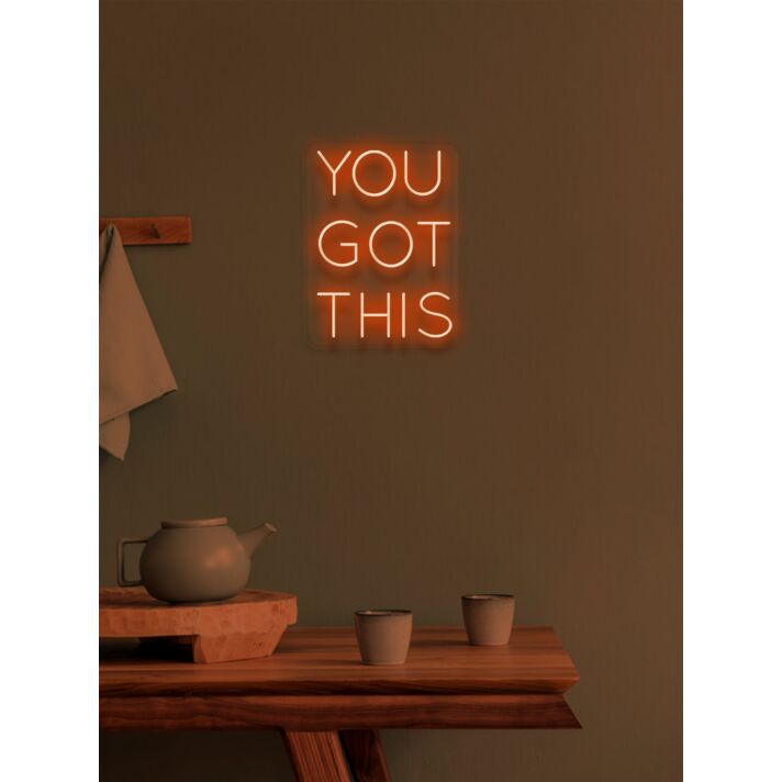 You have this Neon Encouragement for Every Challenge
