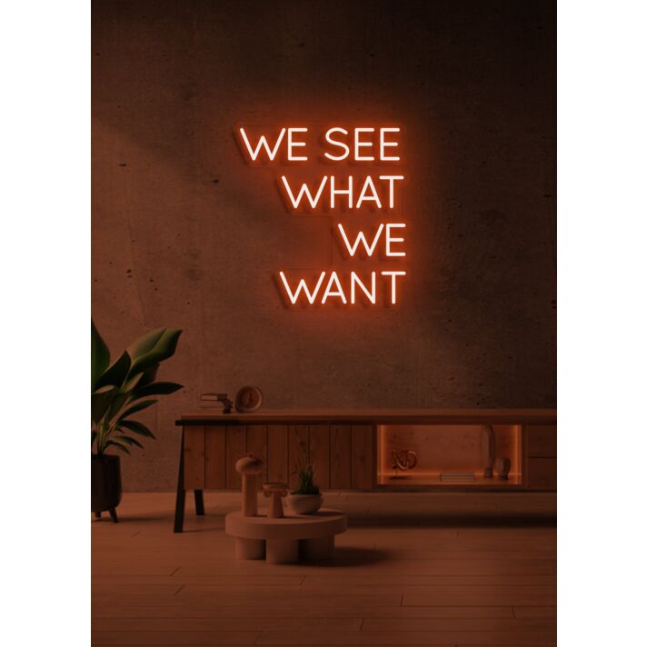 We see that we want Neon Vision for Inspiring Areas