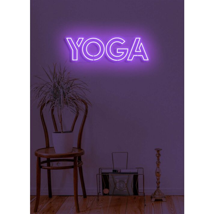 Yoga Calming Neon Light for Serene Practice