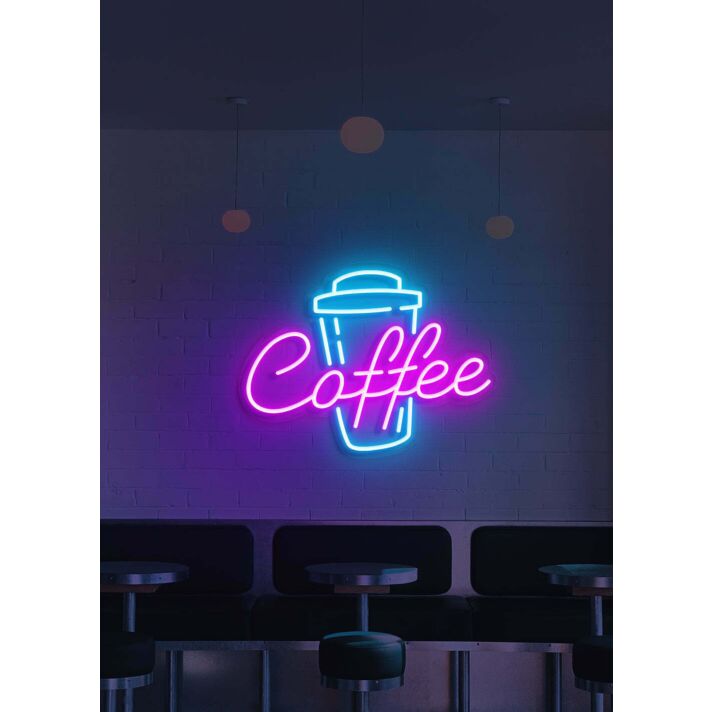 Customize Coffee Fuel Your Day with Invigorating Neon Sign