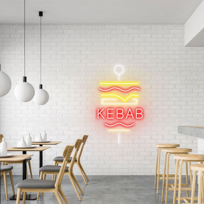 Customize Kebab Neon Flavor in Every Glow