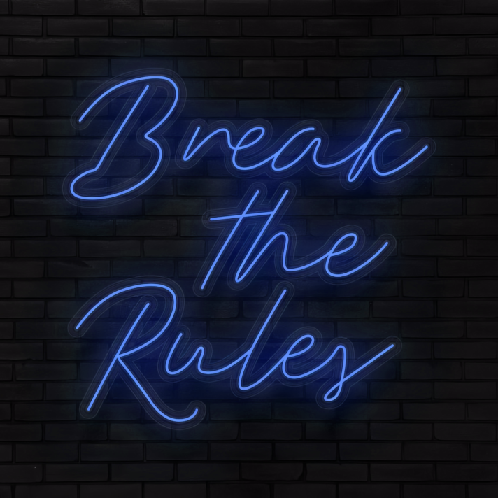 Break the rules Showcase Your Individuality with Edgy Neon