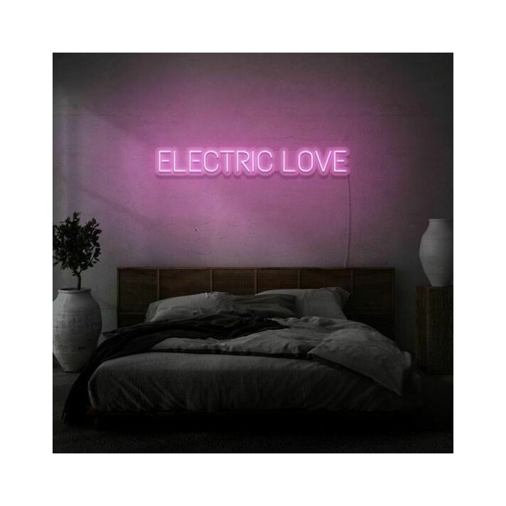 Electric Love Illuminate Love's Spark with Vibrant Neon