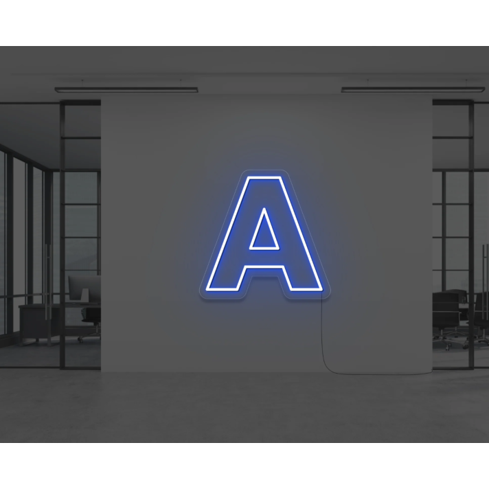 NEON LETTER A