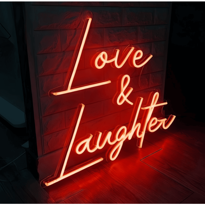 Love and Laughter: Add a Radiant Glow of Joy to Your Space with Neon