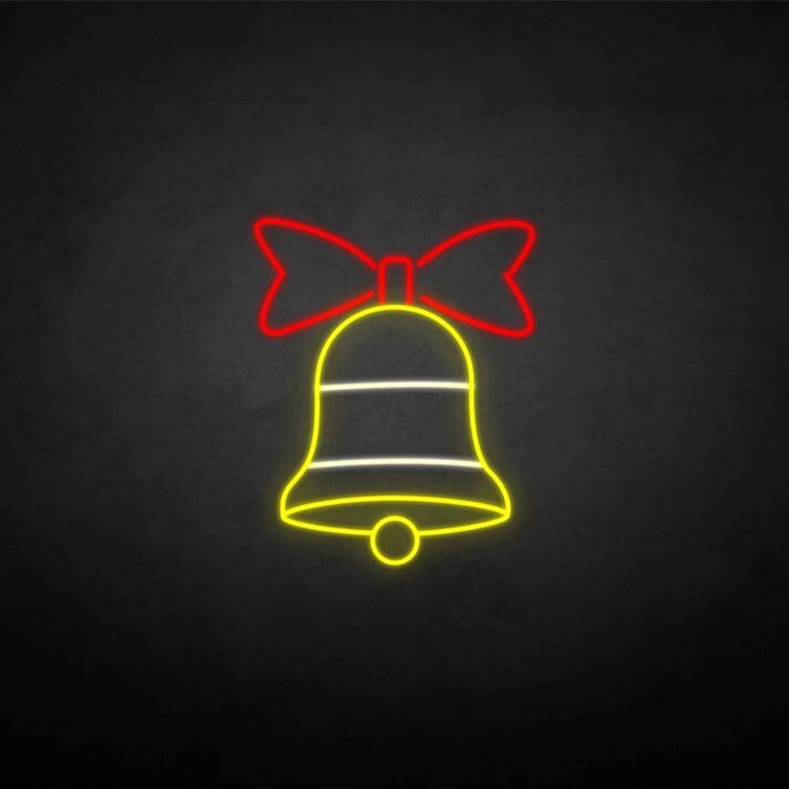 'Marry Christmas Bell' neon sign