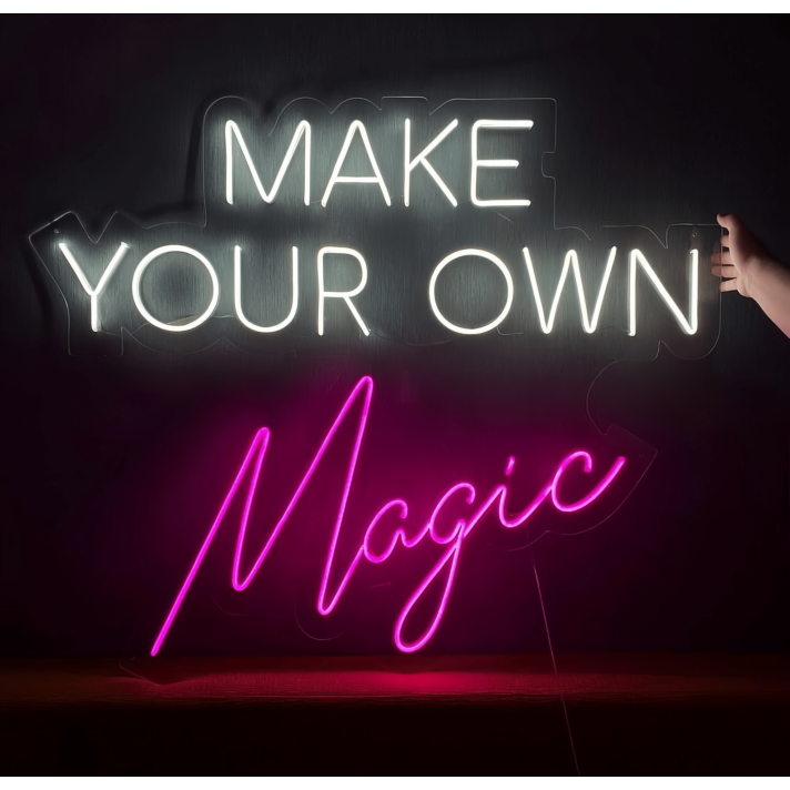 Make Your Own Magic Neon Sign: Illuminate Your Inspirational Space