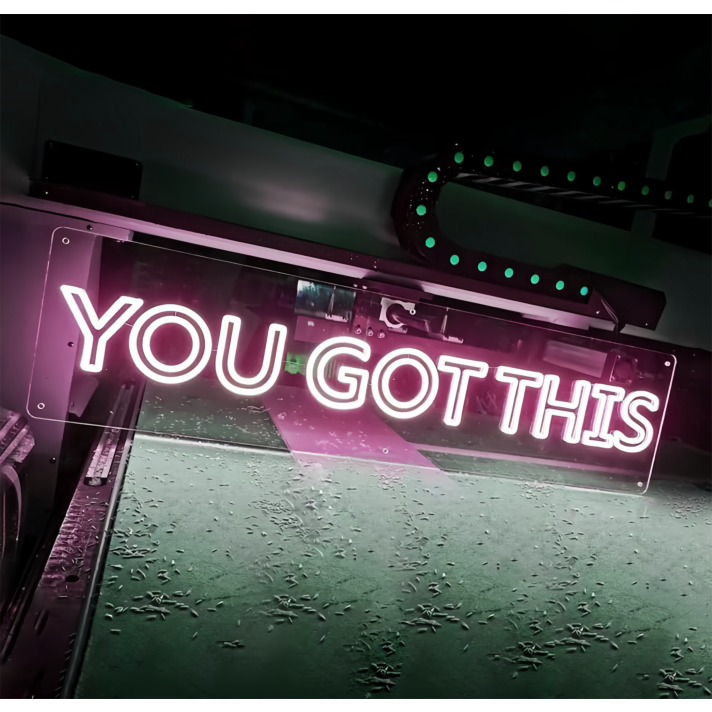 You Got This: Shine Bright with Neon Confidence