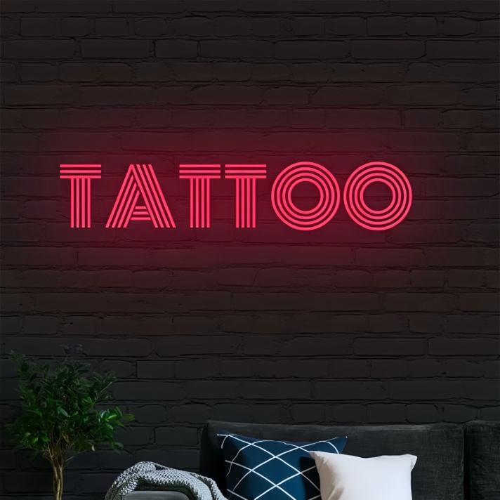Tattoo: Illuminate Your Space with Neon Ink